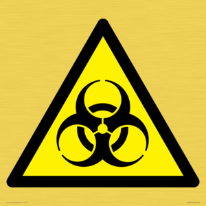 W009 Warning: Biological hazard